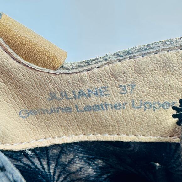 L'Artiste Spring Step Women's Juliane Leather Ankle Booties Size 37 EU/ 6.5-7 US - Picture 11 of 12